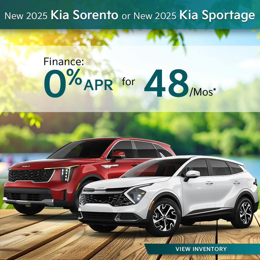 New 2025 Kia Sorento or New 2025 Kia Sportage