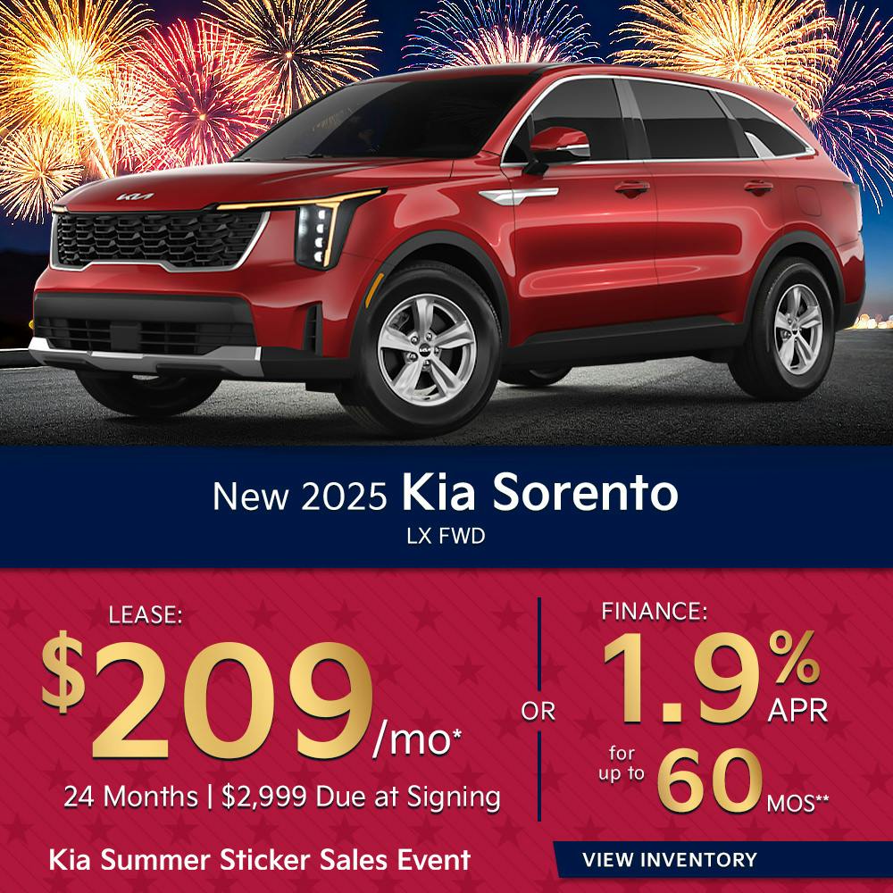 New 2025 Kia Sorento LX FWD | Diehl Kia of Hermitage