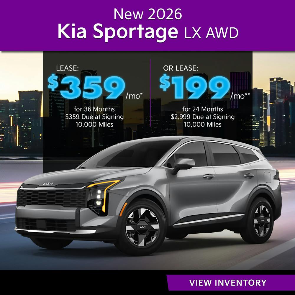 New 2026 Kia Sportage LX AWD