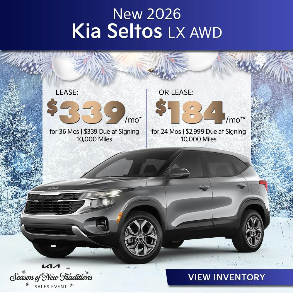 New 2026 Kia Seltos LX AWD