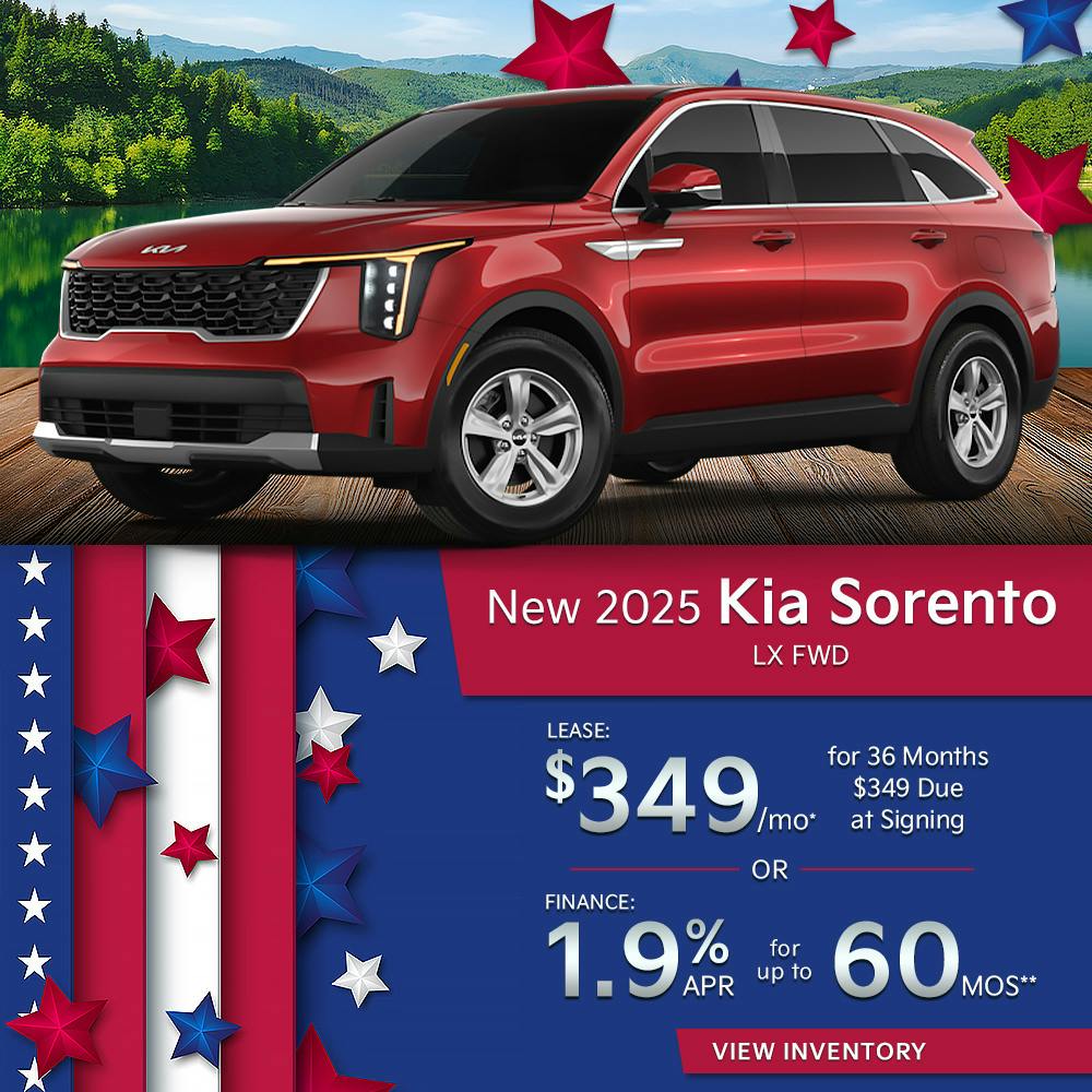 New 2025 Kia Sorento LX FWD | Diehl Kia of Hermitage