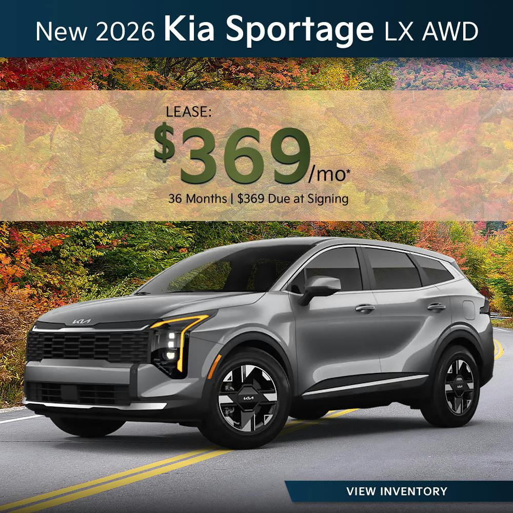 New 2026 Kia Sportage LX AWD