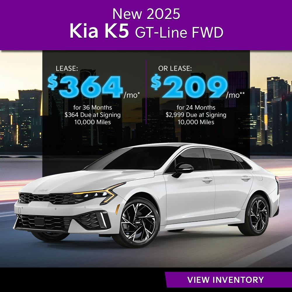 New 2025 Kia K5 GT-Line FWD