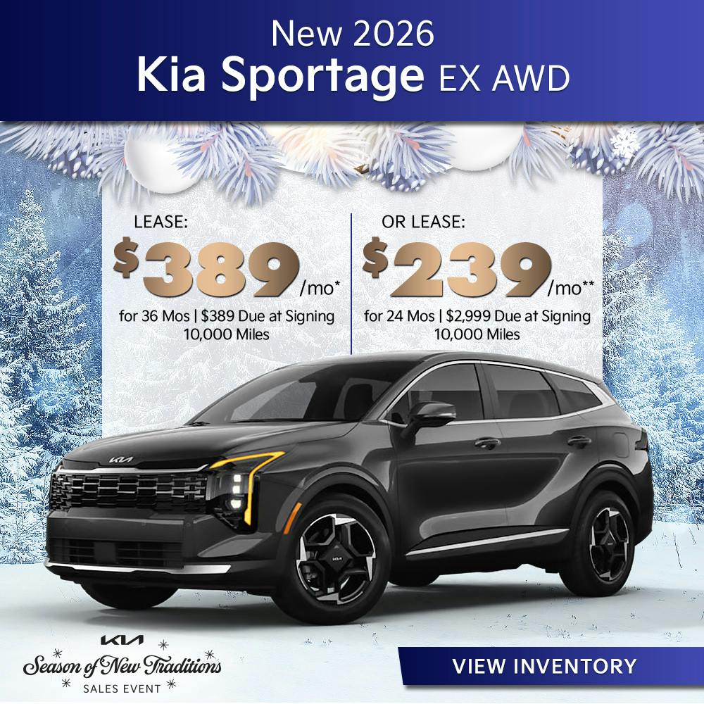New 2026 Kia Sportage EX AWD