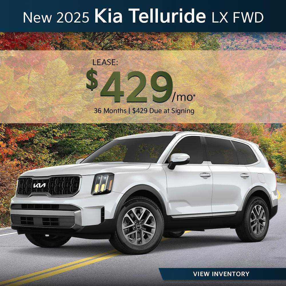 New 2025 Kia Telluride LX FWD