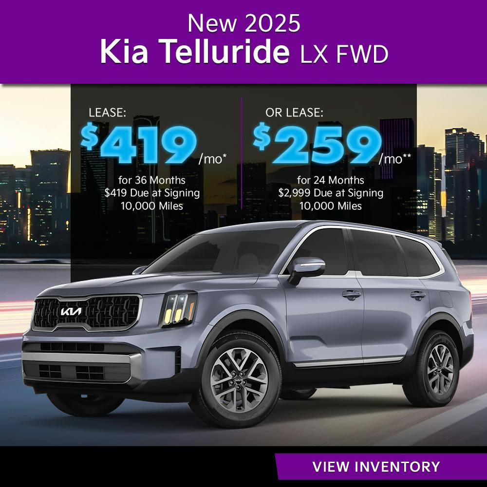 New 2025 Kia Telluride LX FWD