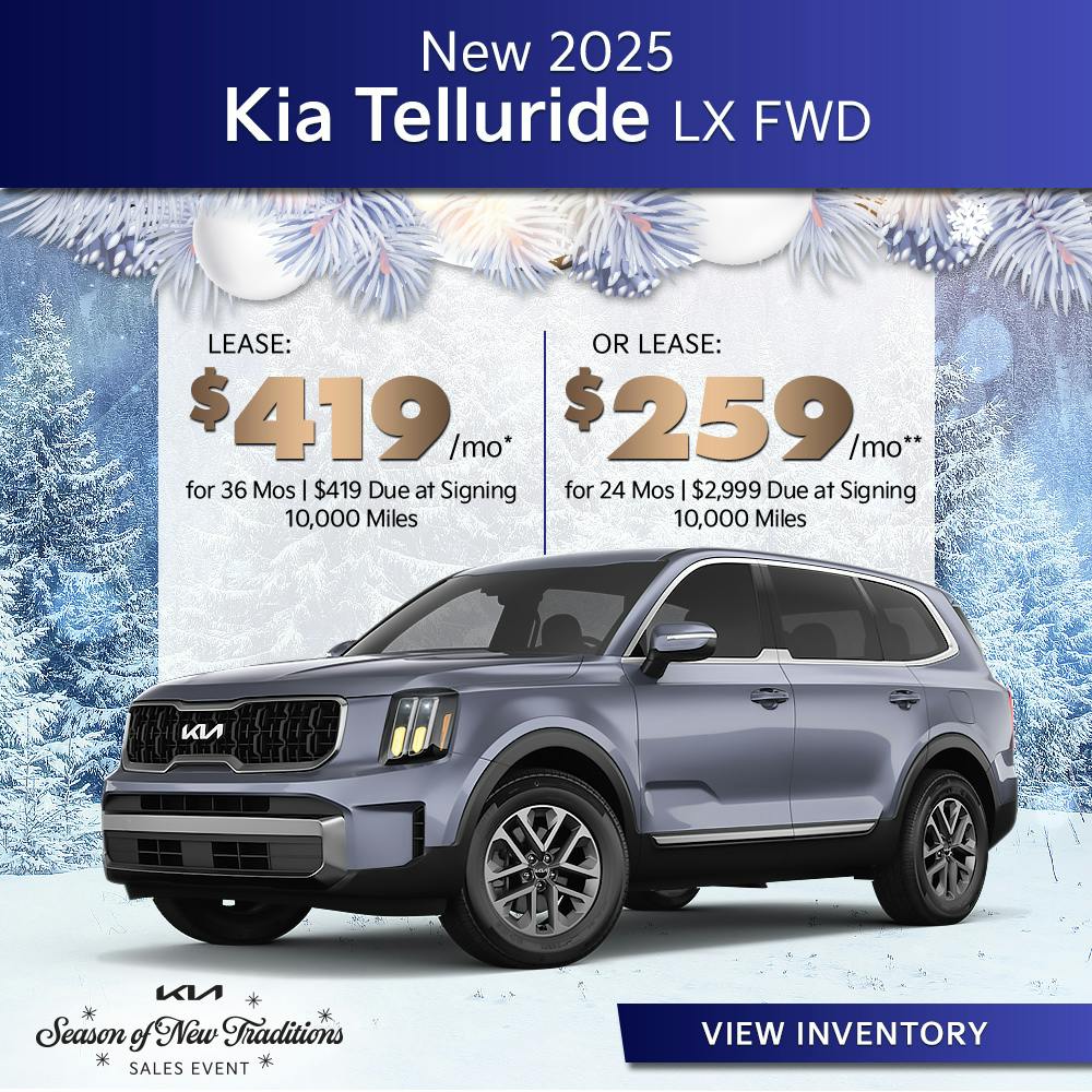 New 2025 Kia Telluride LX FWD