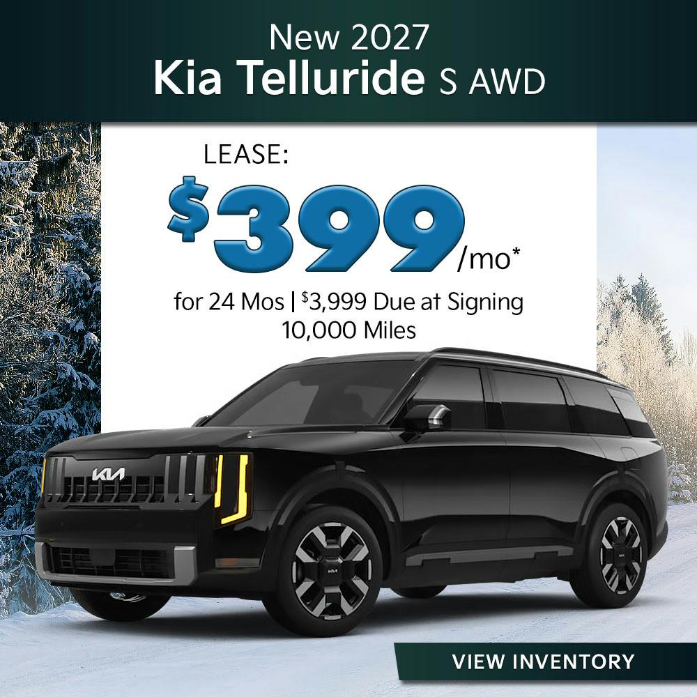 New 2027 Kia Telluride S AWD