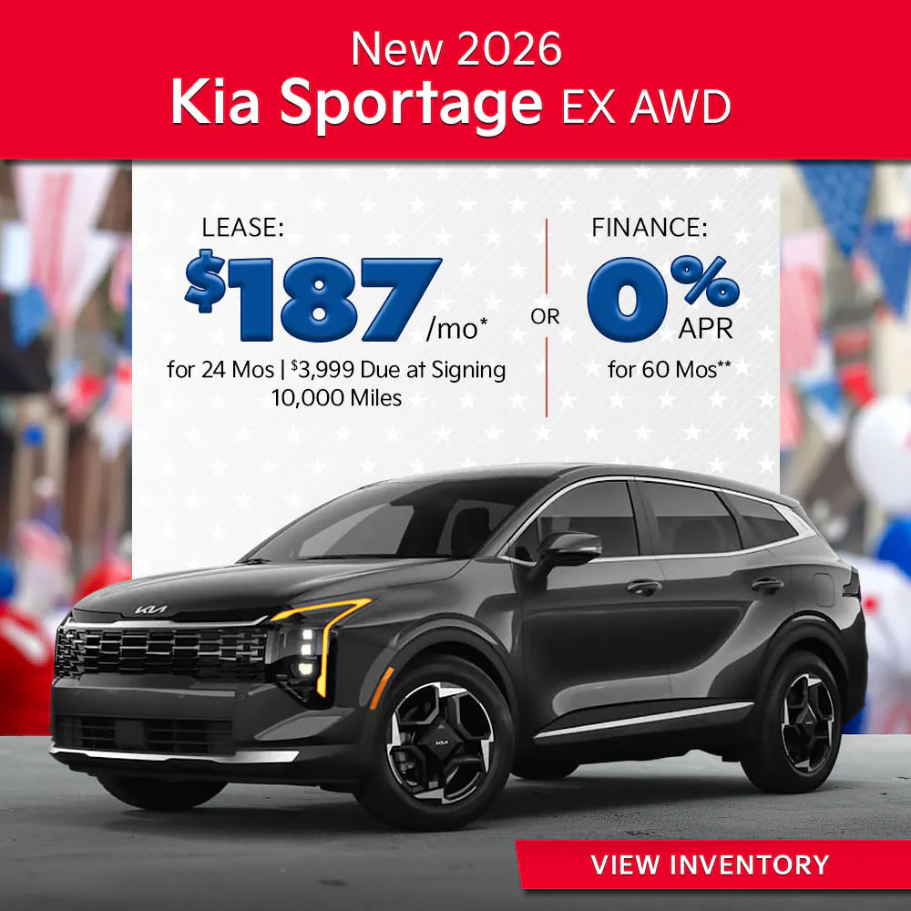 New 2026 Kia Sportage EX AWD