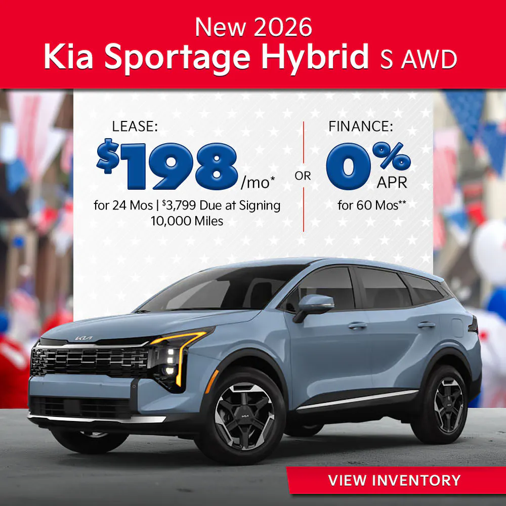 New 2026 Kia Sportage Hybrid S AWD