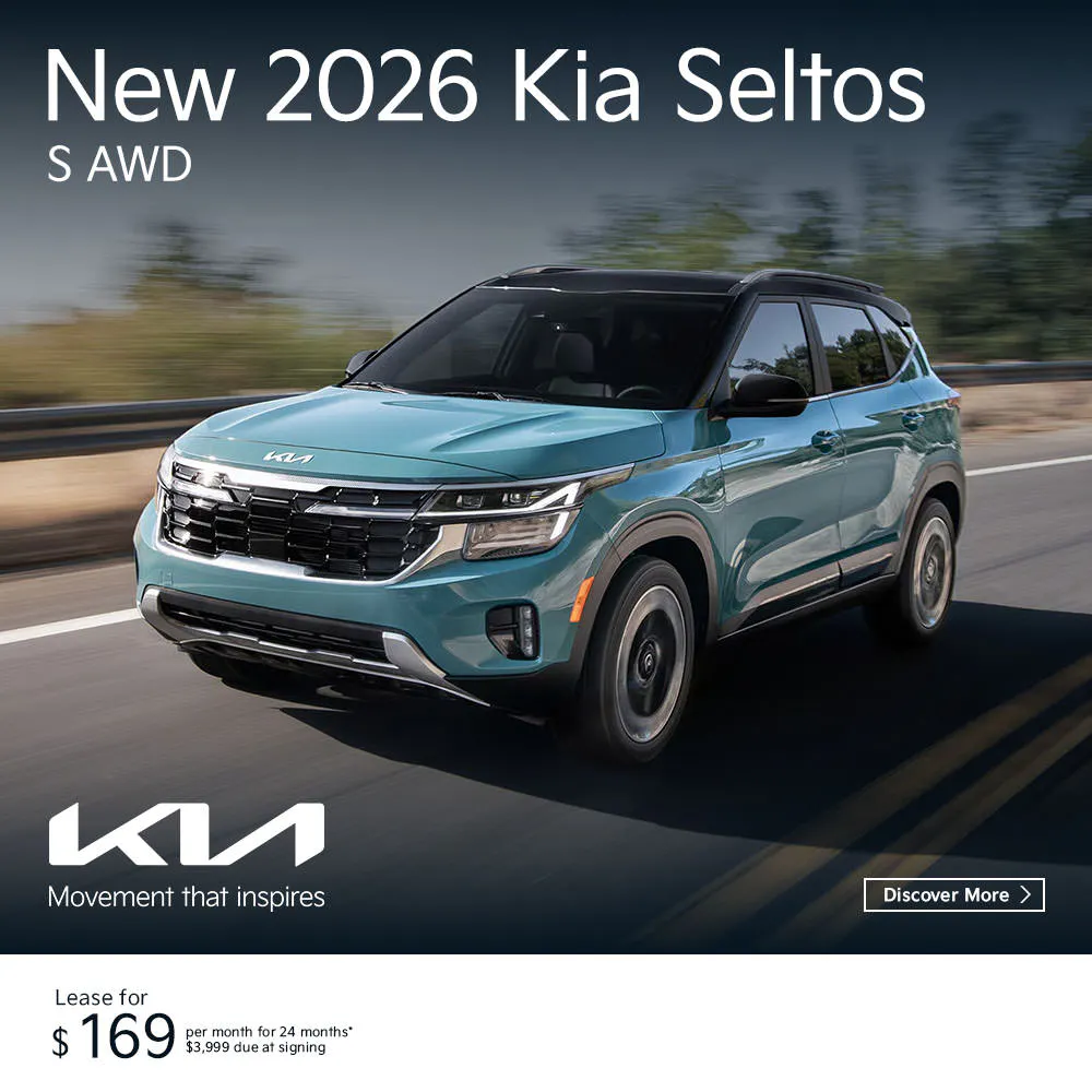 New 2026 Kia Seltos S AWD