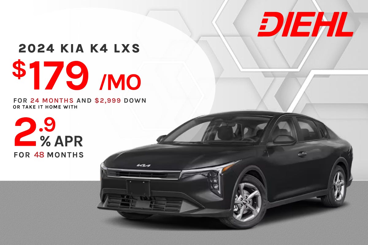 New 2025 KIA K4 LXS | Diehl Kia of Hermitage