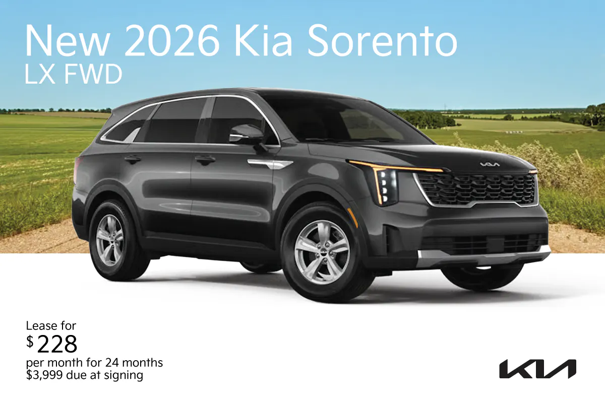 New 2026 Kia Sorento LX FWD | Diehl Kia of Hermitage