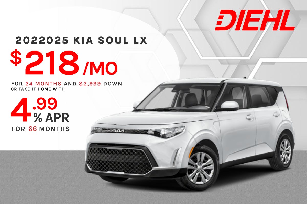 New 2025 KIA Soul LX | Diehl Kia of Hermitage