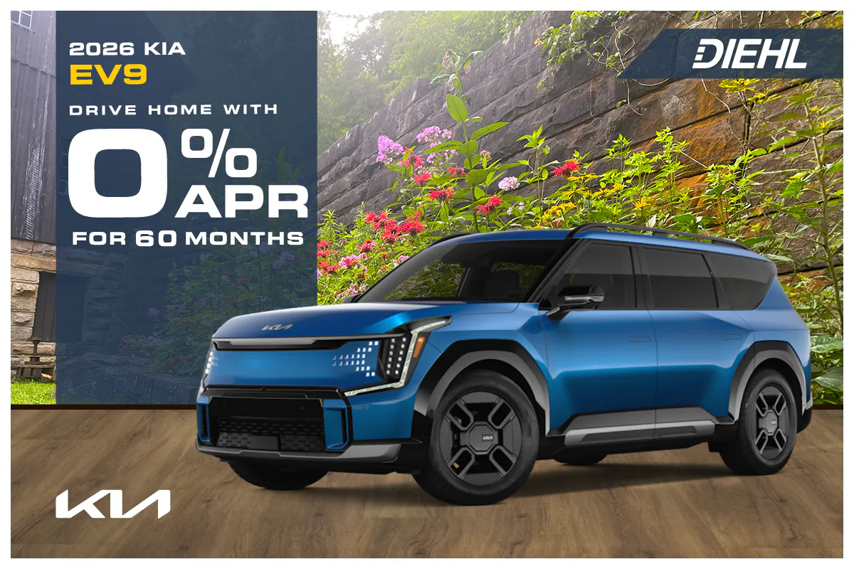 New 2026 Kia EV9 | Diehl Kia of Hermitage