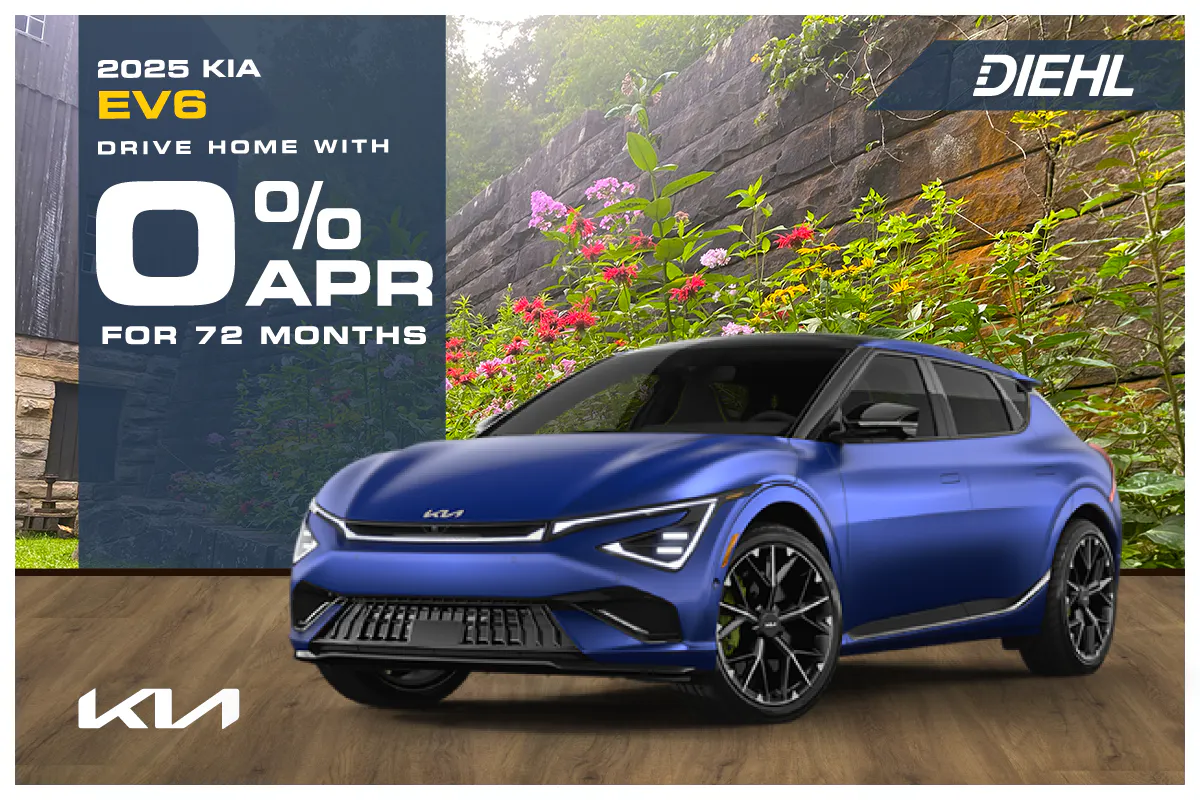 New 2025 Kia EV6 | Diehl Kia of Hermitage