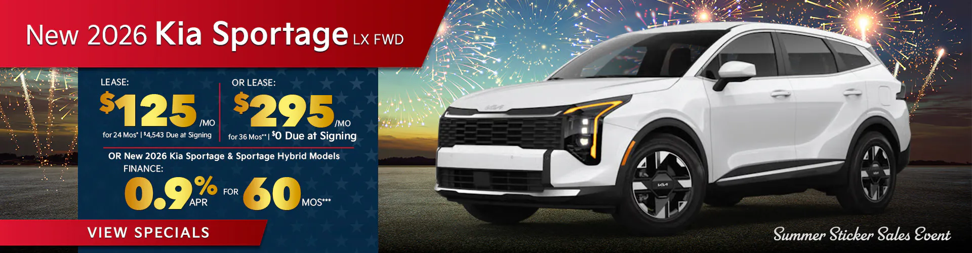 New 2026 Kia Sportage LX FWD