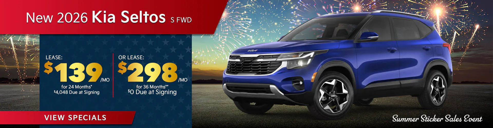 New 2026 Kia Seltos S FWD