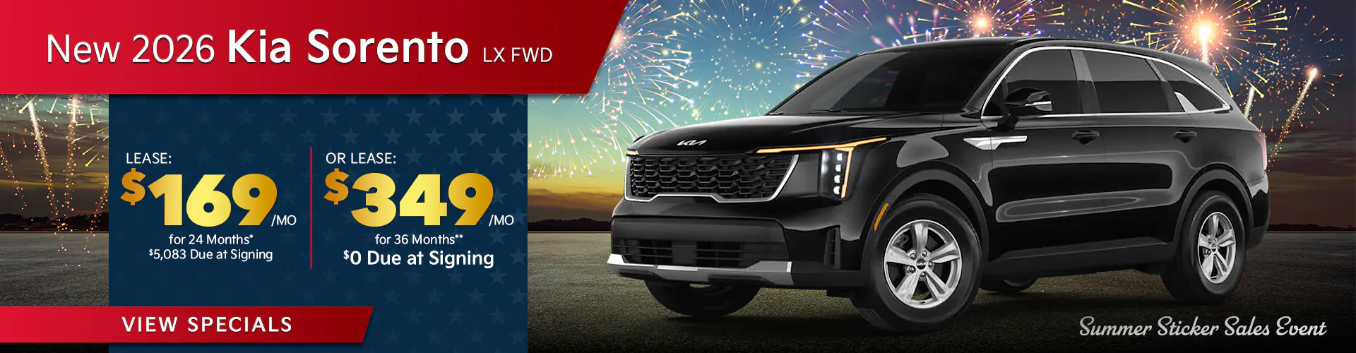 New 2026 Kia Sorento LX FWD