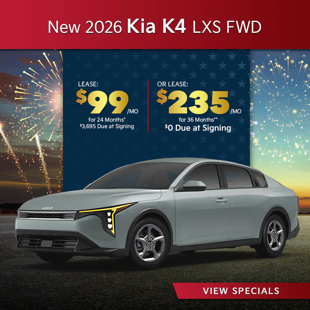 New 2026 Kia K4 LXS FWD