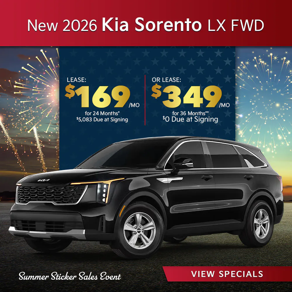 New 2026 Kia Sorento LX FWD