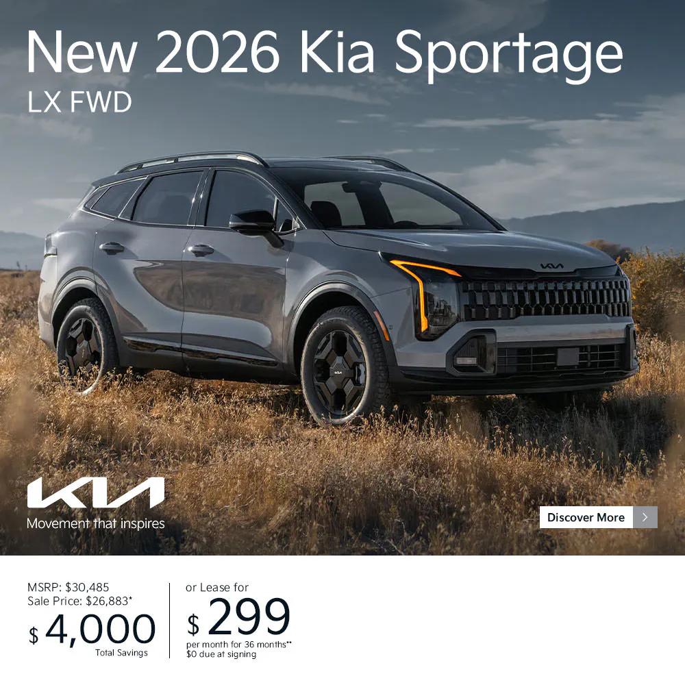 New 2026 Kia Sportage LX FWD