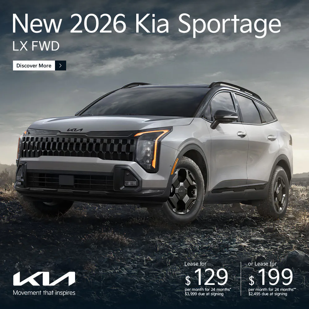 New 2026 Kia Sportage LX FWD | Diehl Kia of Massillon
