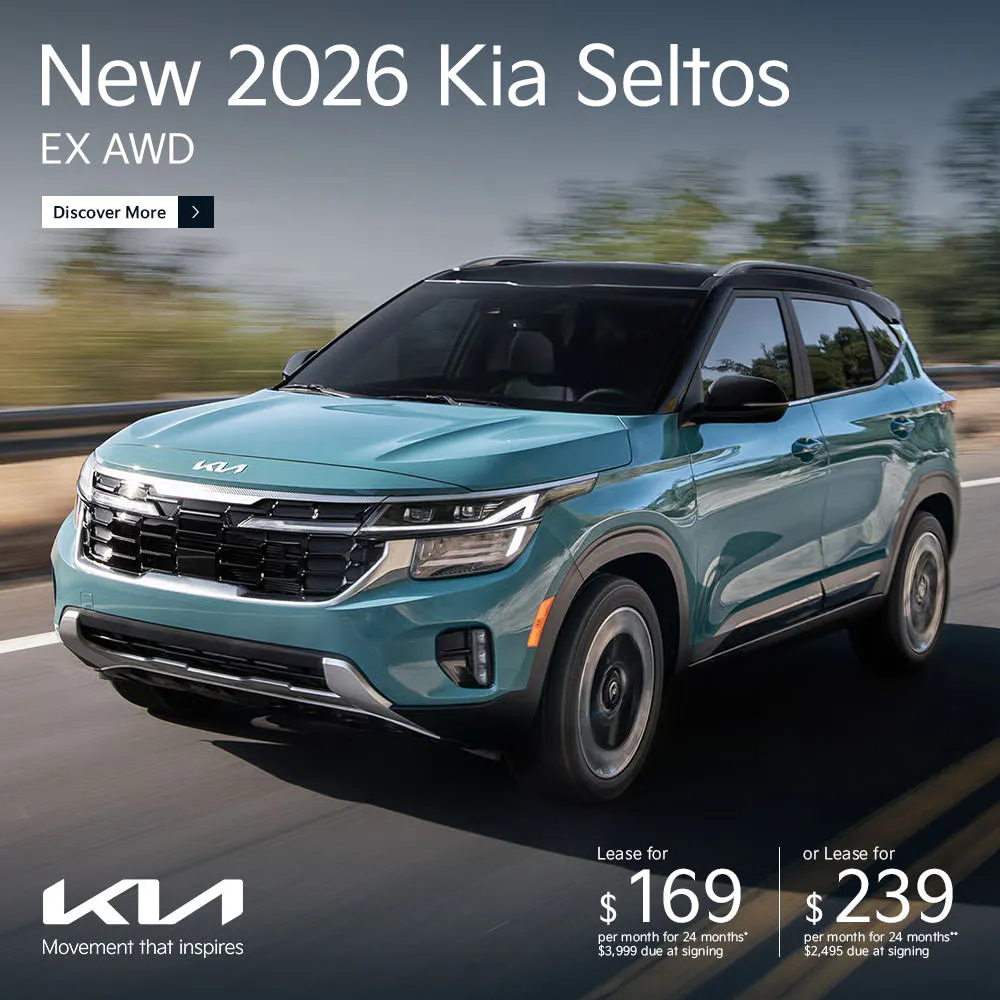 New 2026 Kia Seltos EX AWD | Diehl Kia of Massillon