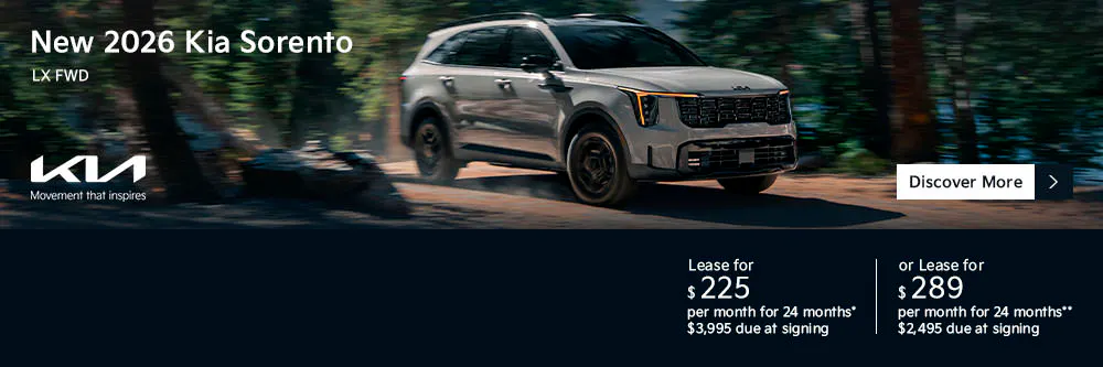 New 2026 Kia Sorento LX FWD | Diehl Kia of Massillon