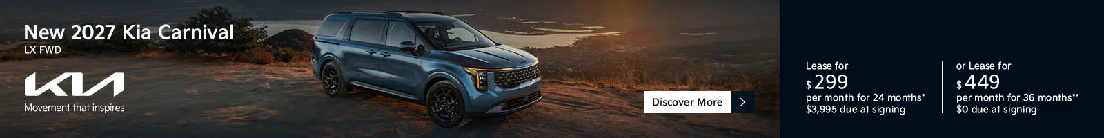 New 2027 Kia Carnival LX FWD