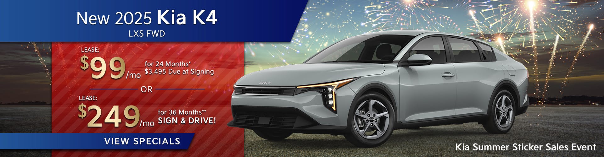 New 2025 Kia K4 LXS FWD