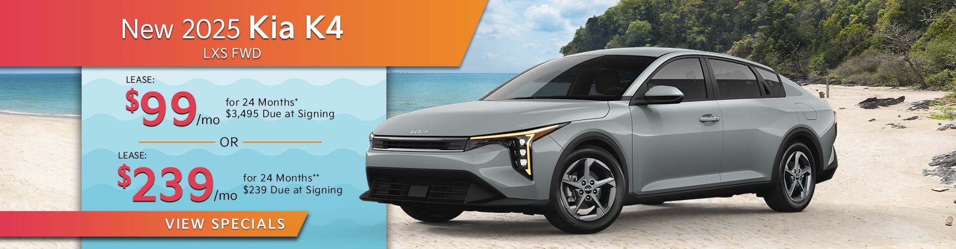 New 2025 Kia K4 LXS FWD