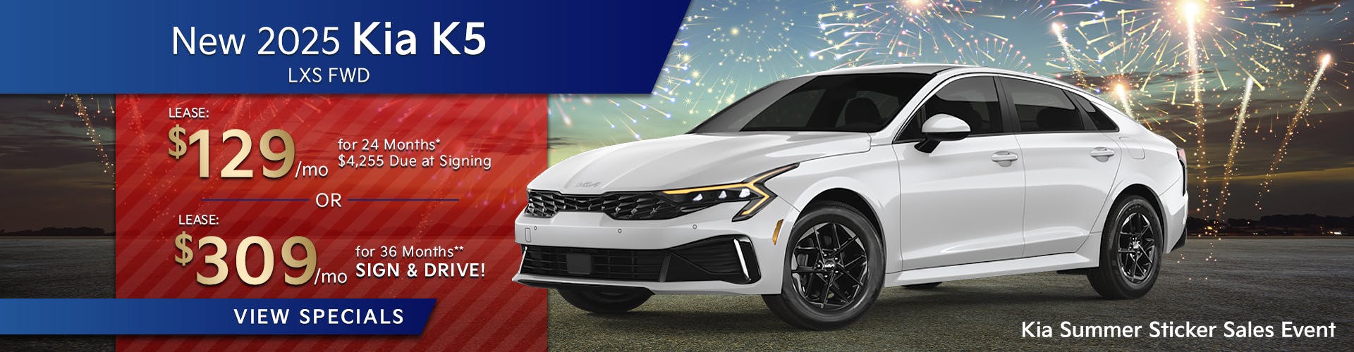 New 2025 Kia K5 LXS FWD
