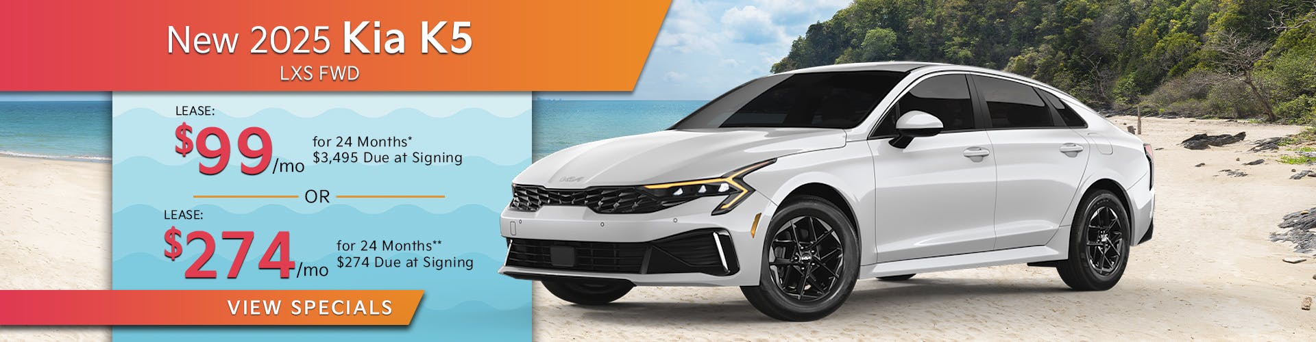 New 2025 Kia K5 LXS FWD