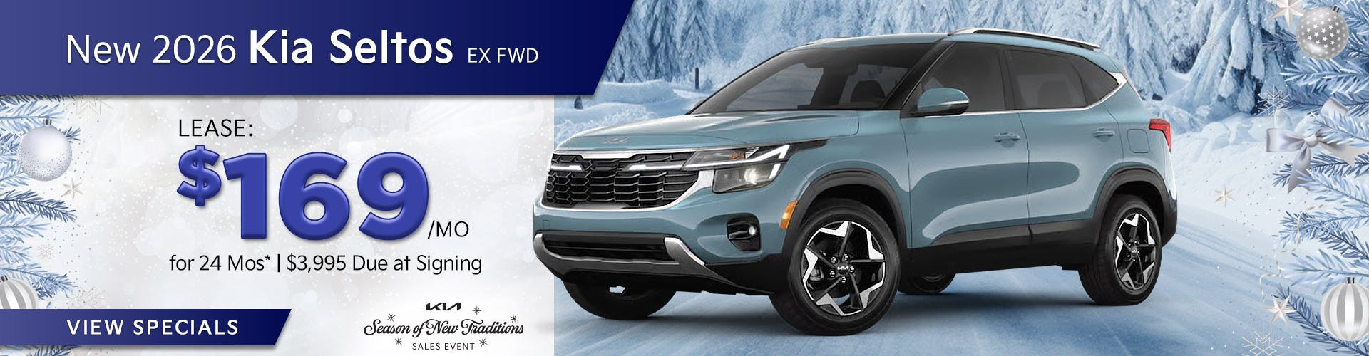 New 2026 Kia Seltos EX FWD