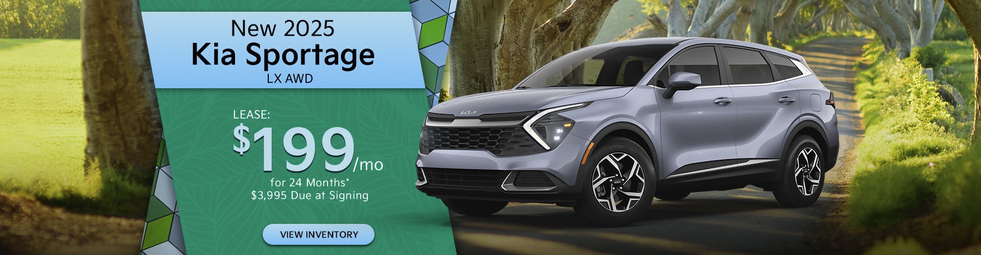 New 2025 Kia Sportage LX AWD