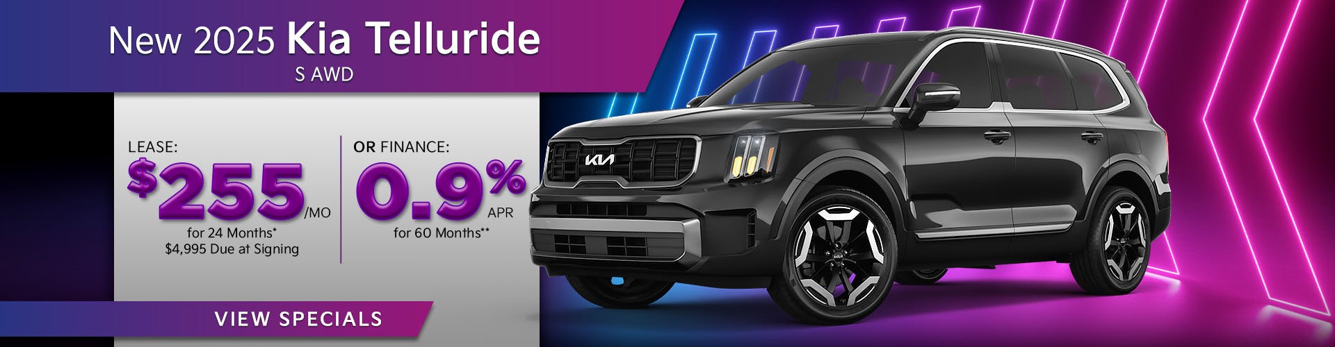 New 2025 Kia Telluride S AWD