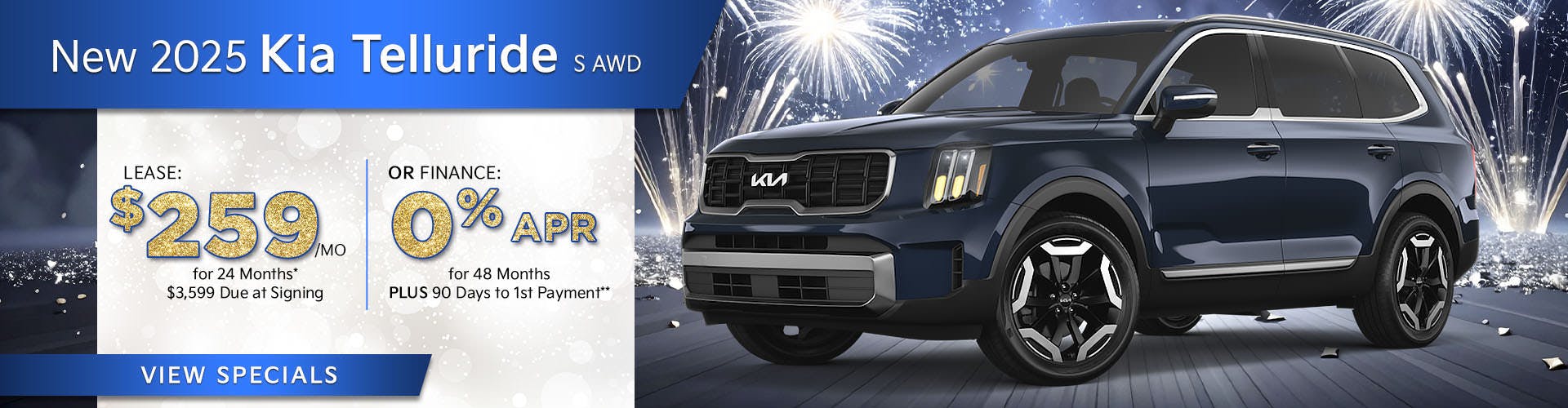 New 2025 Kia Telluride S AWD