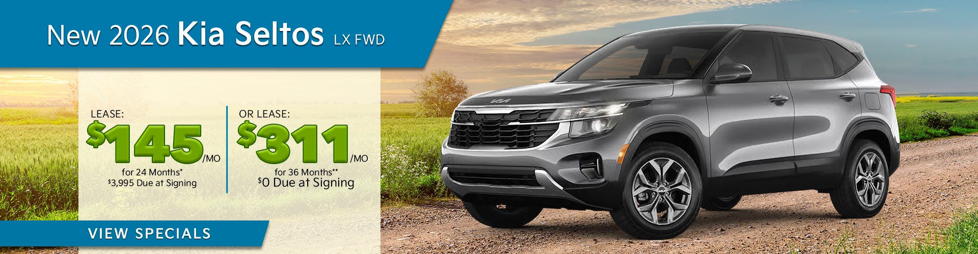 New 2026 Kia Seltos LX FWD