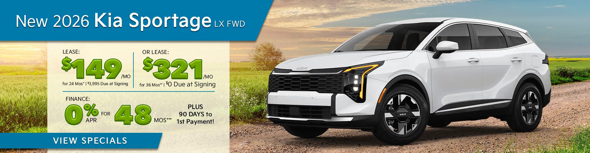 New 2026 Kia Sportage LX FWD