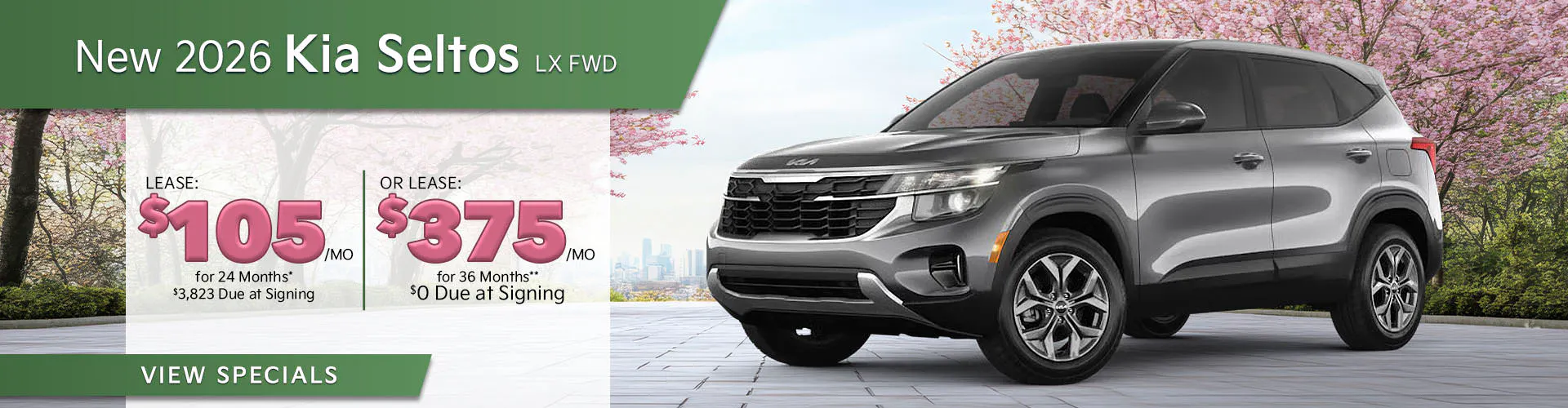 New 2026 Kia Seltos LX FWD