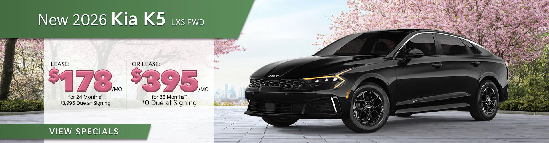 New 2026 Kia K5 LXS FWD
