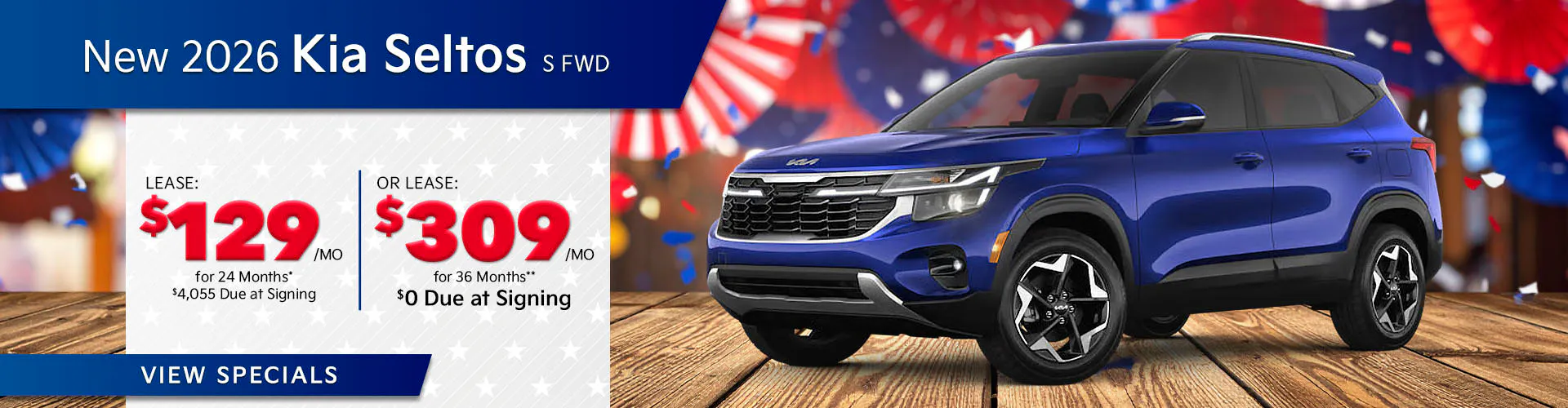 New 2026 Kia Seltos S FWD