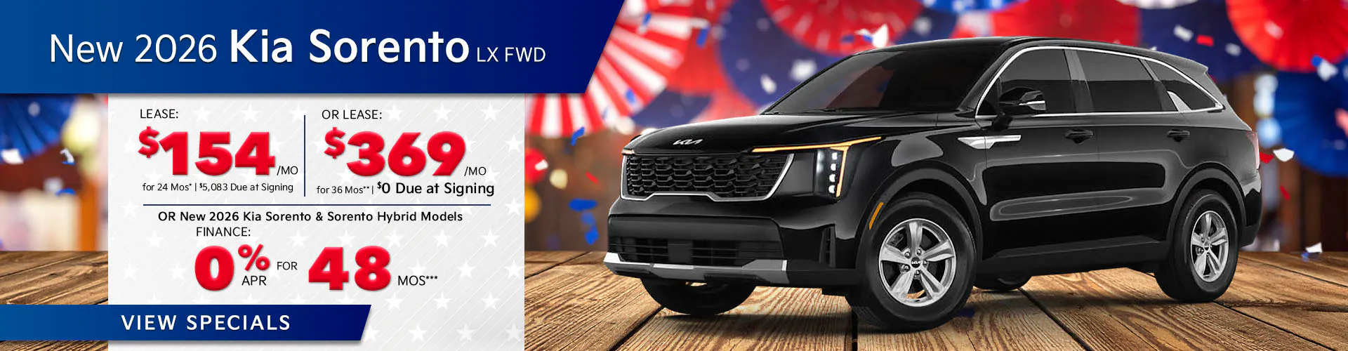 New 2026 Kia Sorento LX FWD