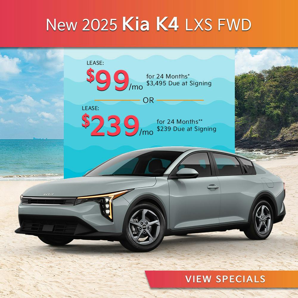 New 2025 Kia K4 LXS FWD