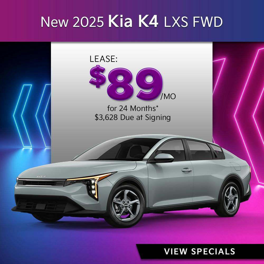 ​New 2025 Kia K4 LXS FWD