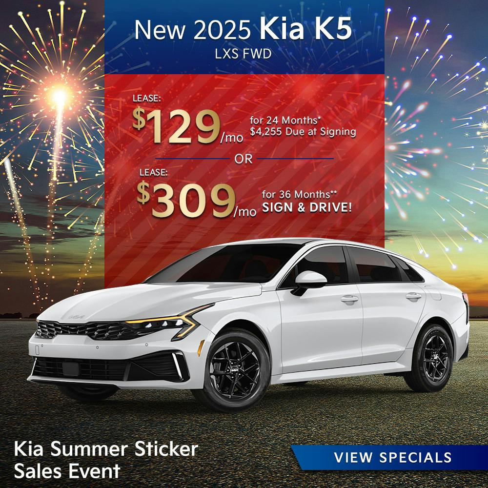 New 2025 Kia K5 LXS FWD