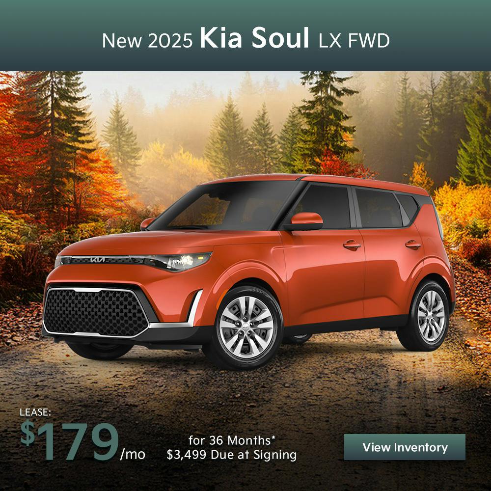 New 2025 Kia Soul LX FWD