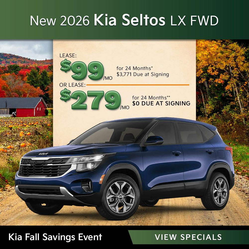 New 2026 Kia Seltos LX FWD
