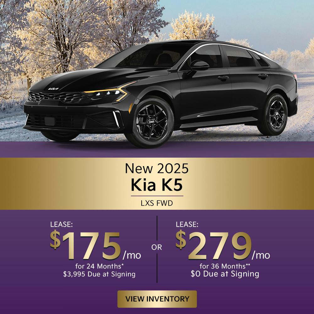 New 2025 Kia K5 LXS FWD